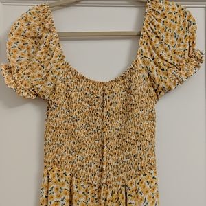 Yellow jumpsuit (Size Small)